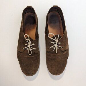 Zuzii Oxford Suede Shoes, Size 9